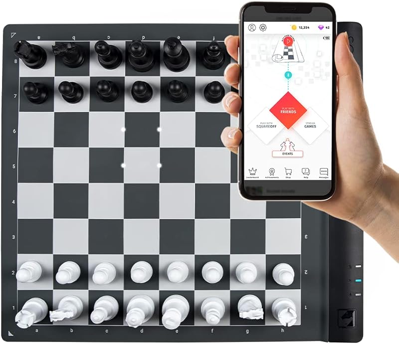 Square Off Pro Rollable Electric Chessboard
